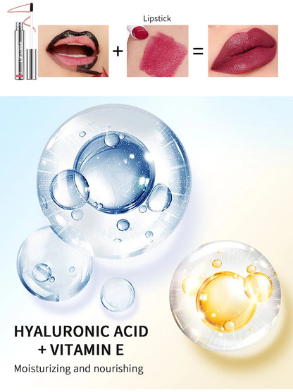 Waterproof Lip Liner Peel Off Tattoo Lipgloss Waterproof Long Lasting Matte Lip Tint Brown Contour Tear-off Lips Stain Cosmetic