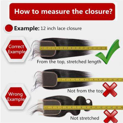 13x4 13x6 Frontal Only 4X4 5X5 6X6 Lace Closure Ear to Ear Frontal Closure Body Wave Lace Frontal Closure 10A Remy Human Hair