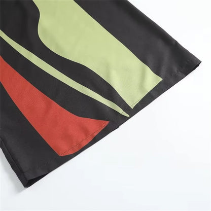 Sexy Strapless Backless Printed Long Dress Women Fashion Sleeveless Off Shoulder Vestidos 2024 Summer Lady Party Evening Robes