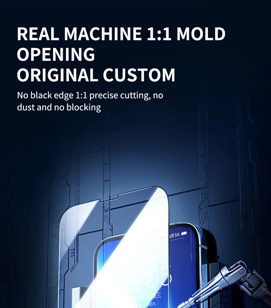 3Pcs Tempered Glass for iPhone 14 13 12 11 15 Pro Max Mini Screen Protector for iPhone XR X XS MAX 7 8 Plus 16 Protective Glass